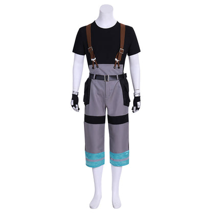 Fire Force Enen no Shouboutai Shinra Kusakabe Battle Suit Cosplay Costume