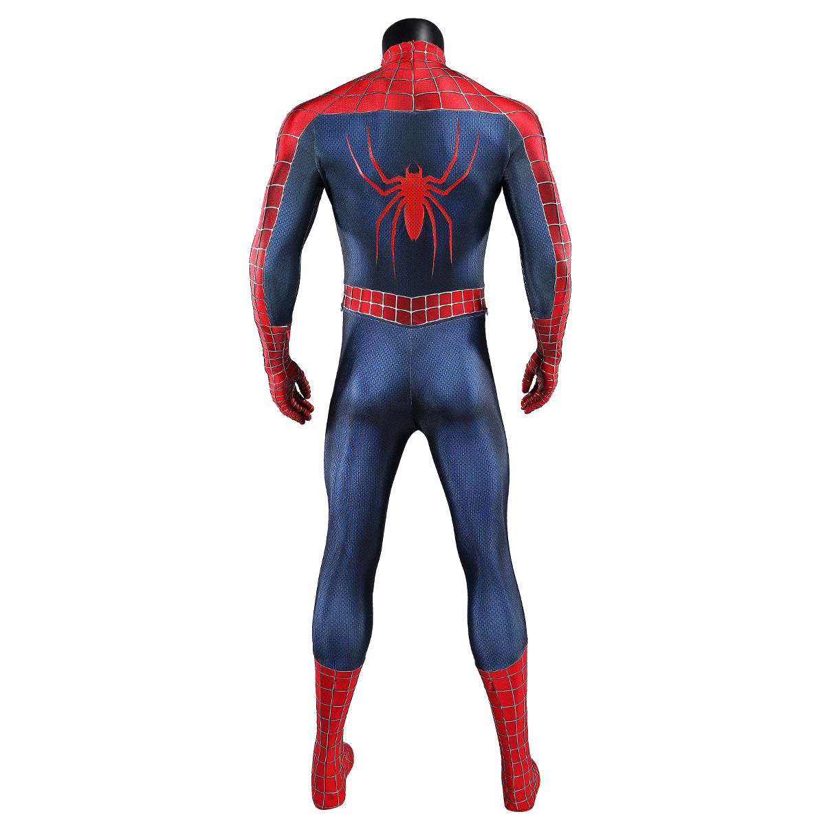 Marvel 2002 Movie Spider-Man Peter Parker Tobey Maguire Premium Edtion Cosplay Costume