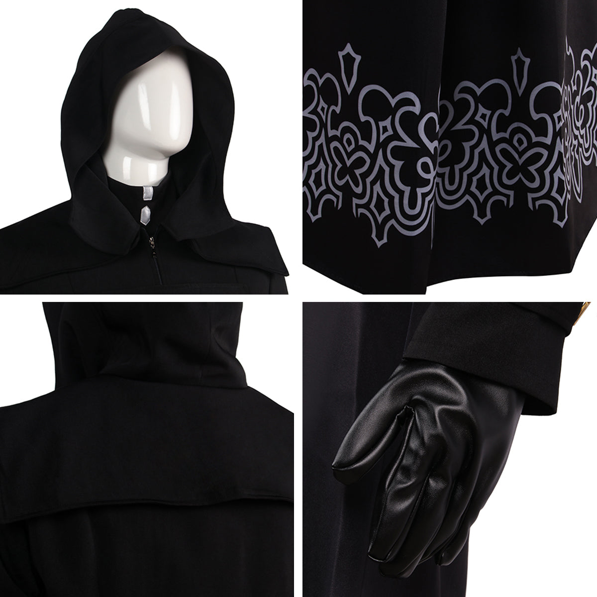 Final Fantasy XIV FF14 Nier Male Elezen YoRHa Gear Cosplay Costume