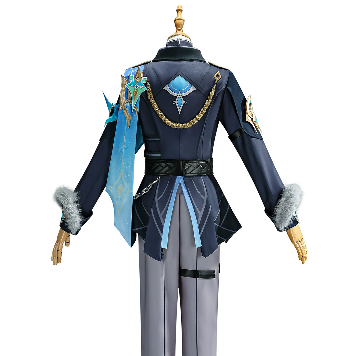 Genshin Impact Aether Snezhnaya Outfit Cosplay Costume