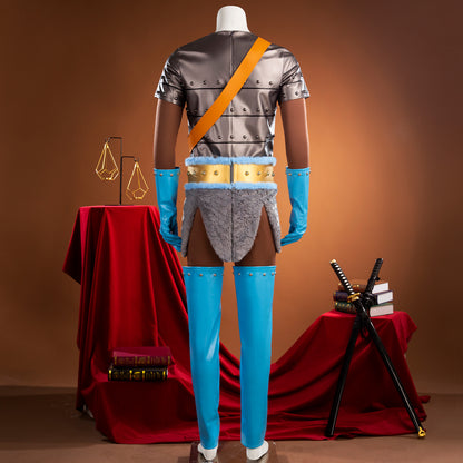 One Piece Sanji Vinsmoke Elbaph Elbaf Cosplay Costume