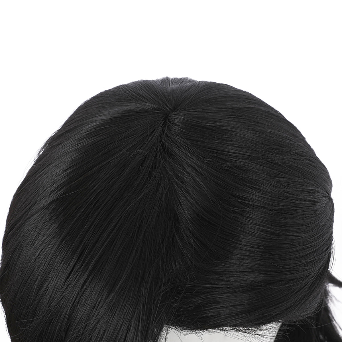 Genshin Impact Yelan Noir Violet Cosplay Perruque