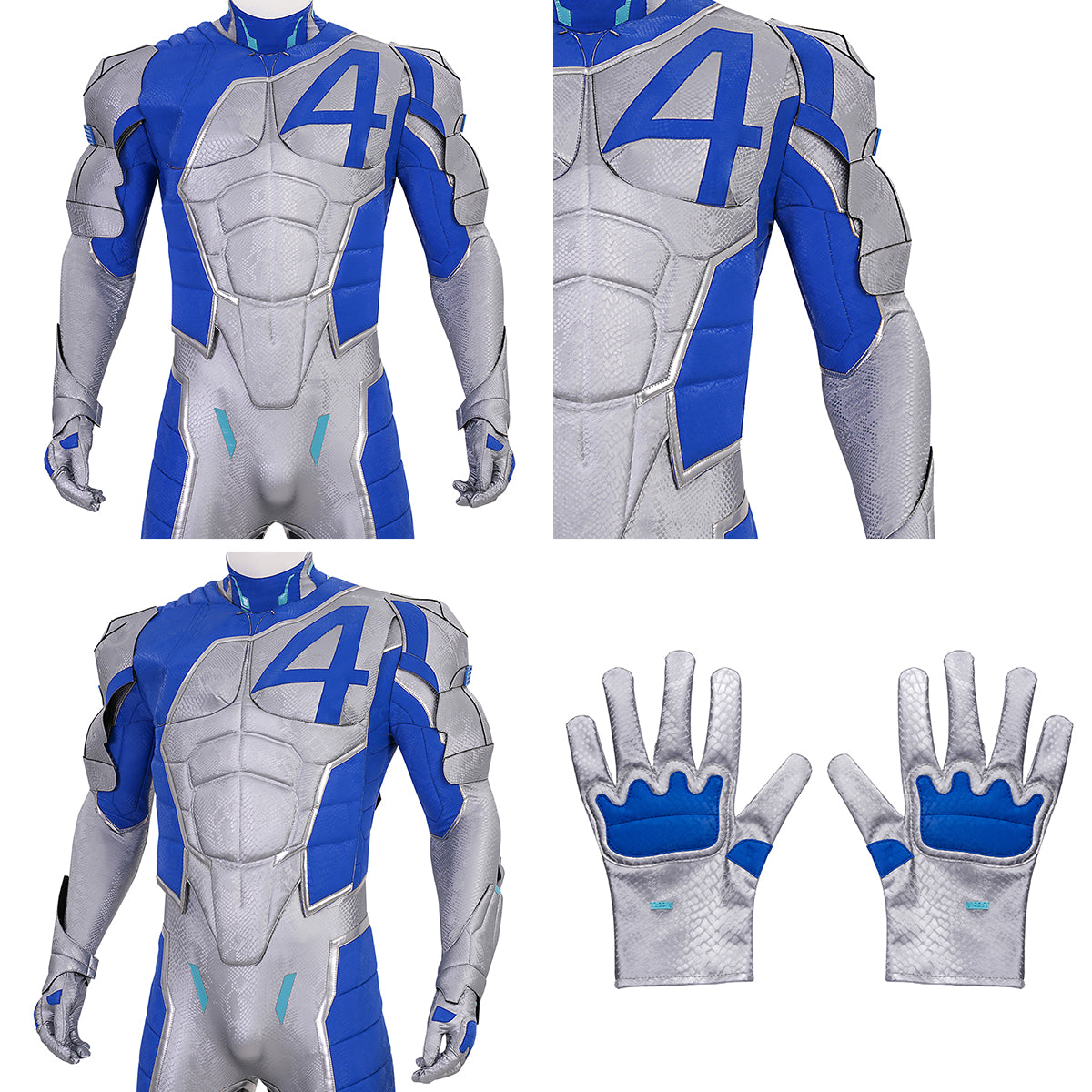 Marvel Rivals Mr. Fantastic Jumpsuit Armor Edition Cosplay Costume