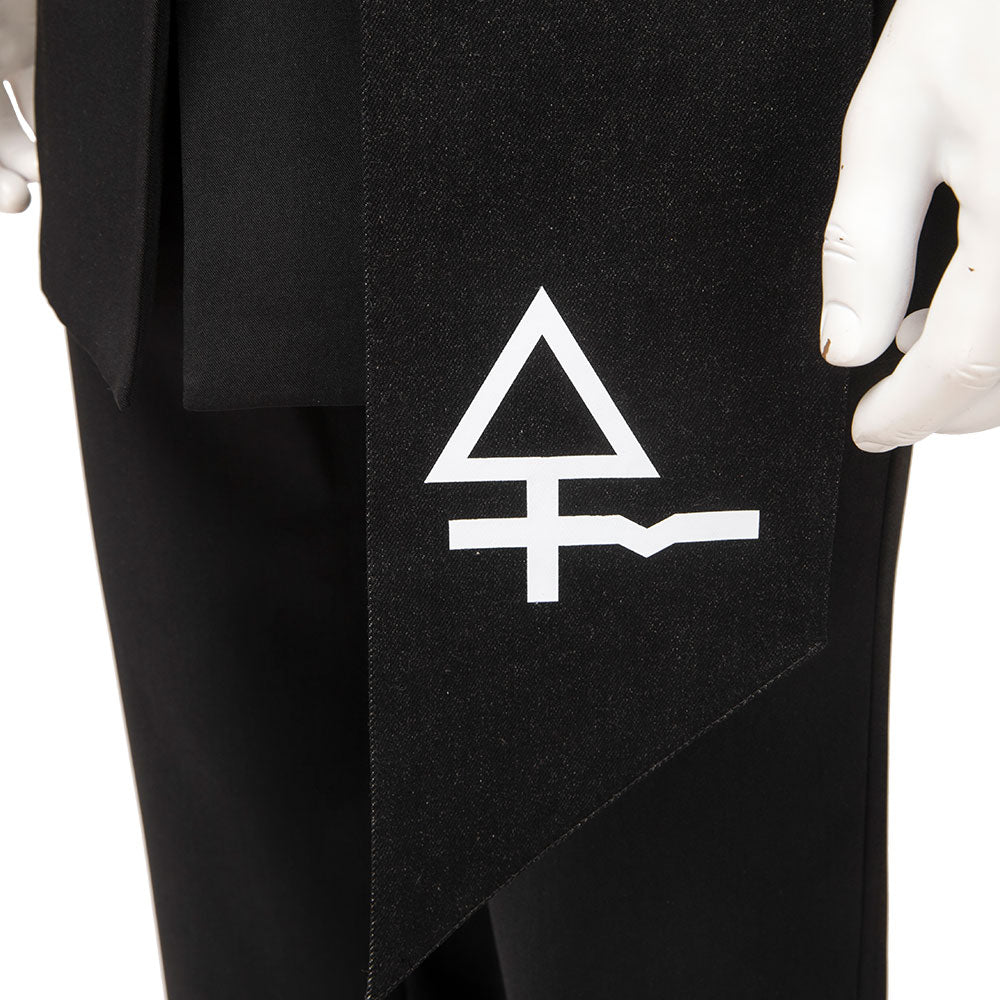 Halloween Ghost B.C. Nameless Ghoul Black Cosplay Costume