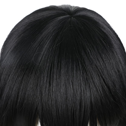 The Summer Hikaru Died Tsujinaka Yoshiki Black Cosplay Wig