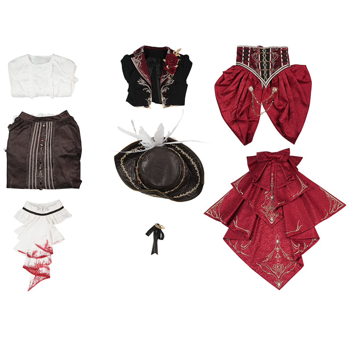 Ace Procureur Gyakuten Saiban Miles Edgeworth Cosplay Costume