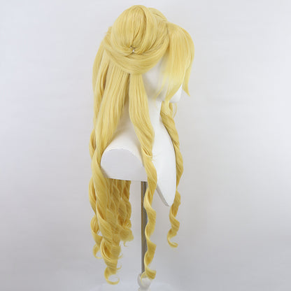 Tronçonneuse Homme Denji Doré Cosplay Perruque