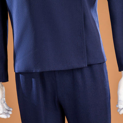 Jujitsu Fight Gojo satoru Deep Blue Cosplay Costume