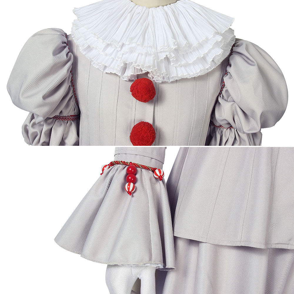 IT chapter 2  It Pennywise the Dancing Clown Cosplay Costume