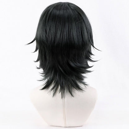 Kagurabachi Genichi Sojo Black Cosplay Wig