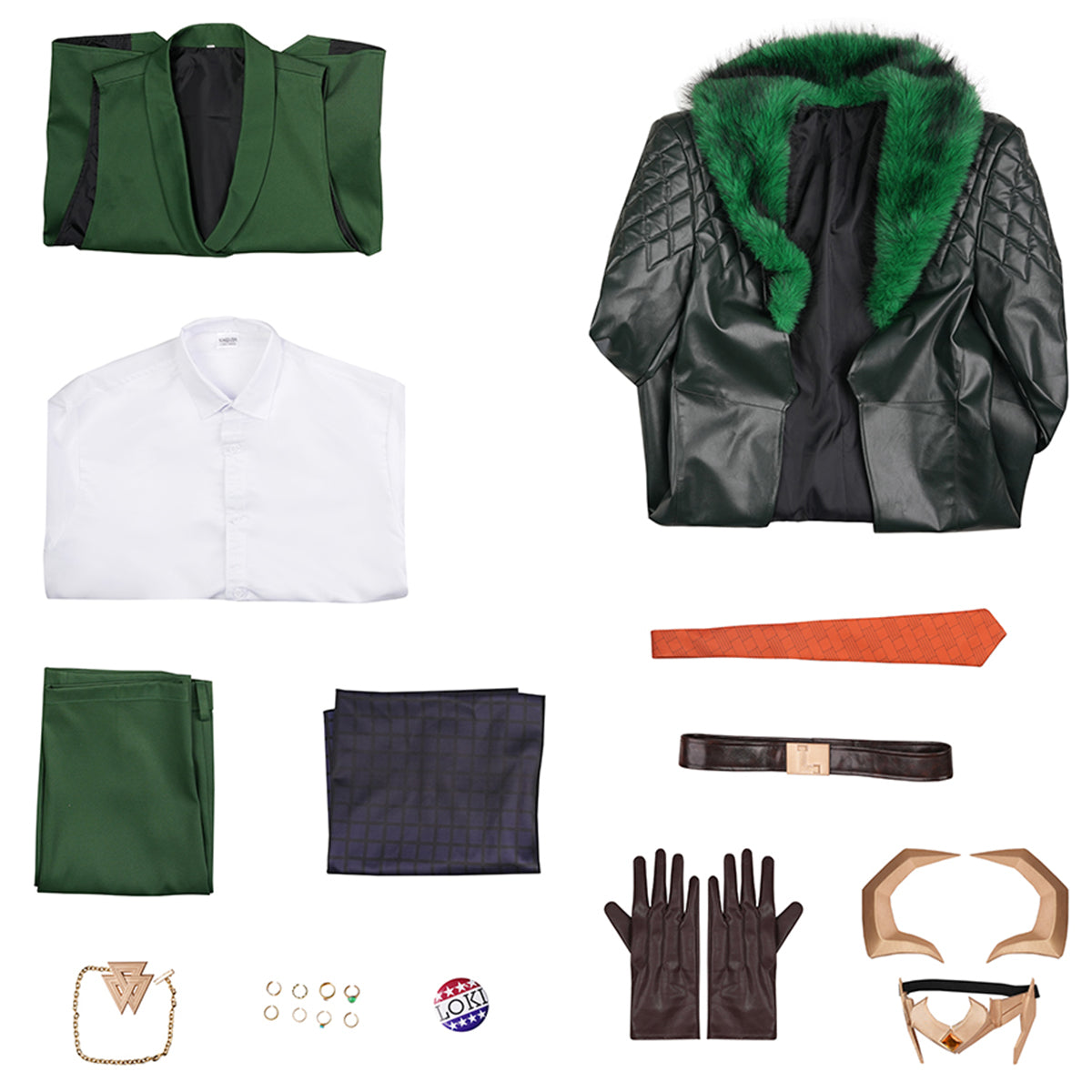 Marvel Rivals Loki Presidential Attire Skin Premium Edition Cosplay Costume