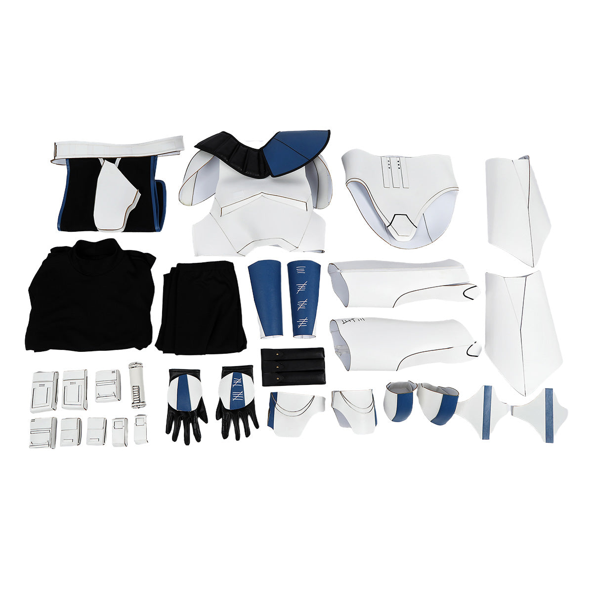 Star Wars: The Clone Wars Captain Rex Cosplay Costume