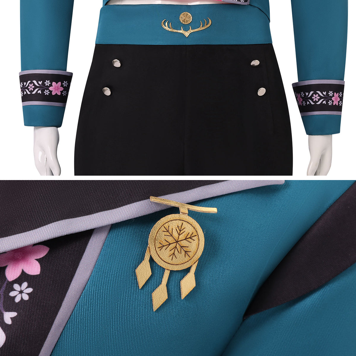 Frozen 3 Kristoff Cosplay Costume