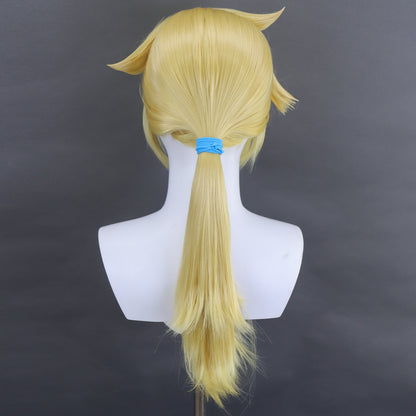 Tronçonneuse Homme Denji Doré Cosplay Perruque