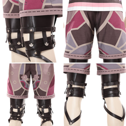 Xenoblade Chronicles : Definitive Edition Shulk Purple Cosplay Costume