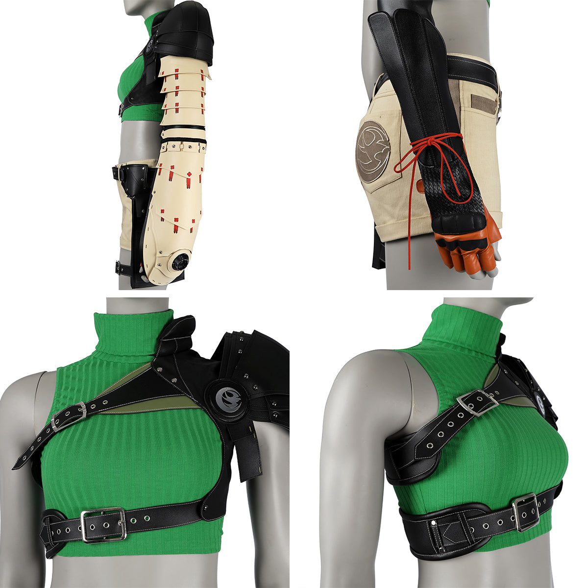 Final Fantasy VII Rebirth FF7R Yuffie Kisaragi Cosplay Costume