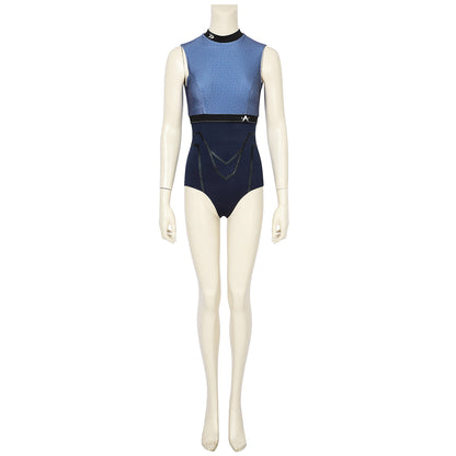 Valorant Jett Blue Cosplay Costume
