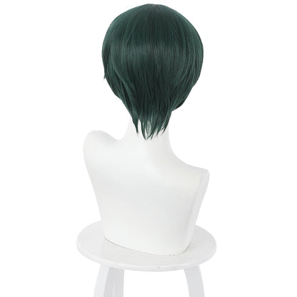 Genshin Impact Yelan Noir Violet Cosplay Perruque