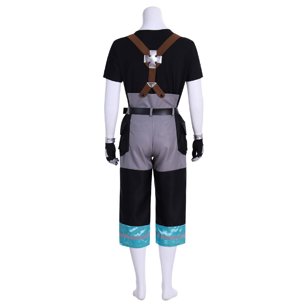 Fire Force Enen no Shouboutai Shinra Kusakabe Battle Suit Cosplay Costume