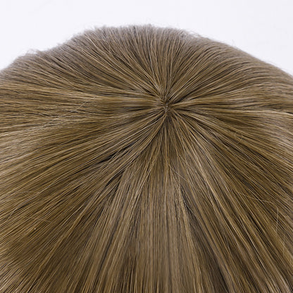 Honkai: Parrucca cosplay Star Rail Welt Yang Brown