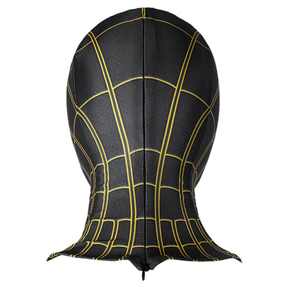 Marvel Spider-Man 3 No Way Home Spider Man 3 Peter Parker Black and Gold Suit Jumpsuit Zentai Halloween Cosplay Costume
