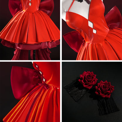 Ace Attorney Gyakuten Saiban Miles Edgeworth Cosplay Costume