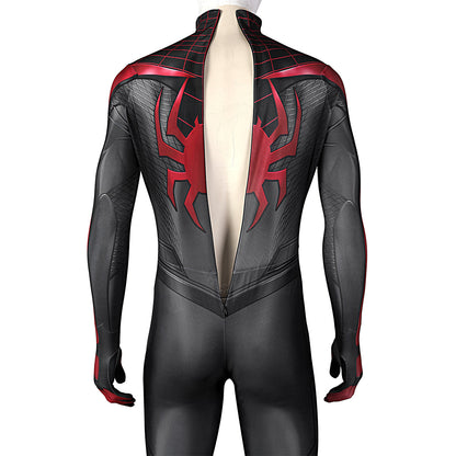 Marvel PS5 Spider-man 2 Miles Morales New Jumpsuit Zentai Cosplay Costume