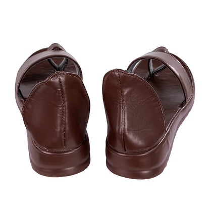 FE: Fortune's Weave Cai Brown Shoes Cosplay Boots