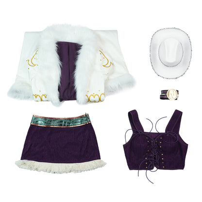 Hinata Hyuga aus Naruto Halloween Cosplay Kostüm – D Edition