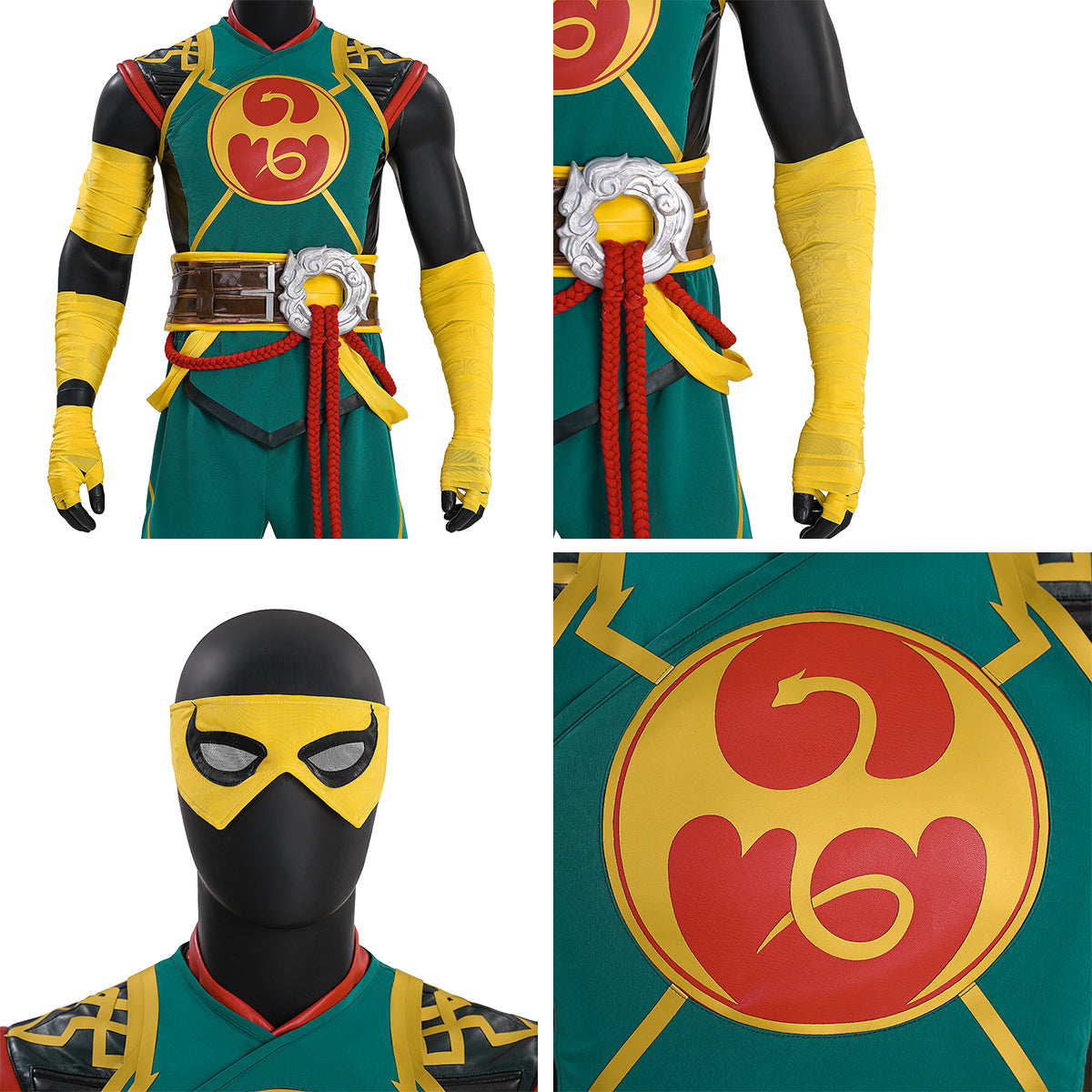 Marvel Rivals Iron Fist Premium Edition Cosplay Costume