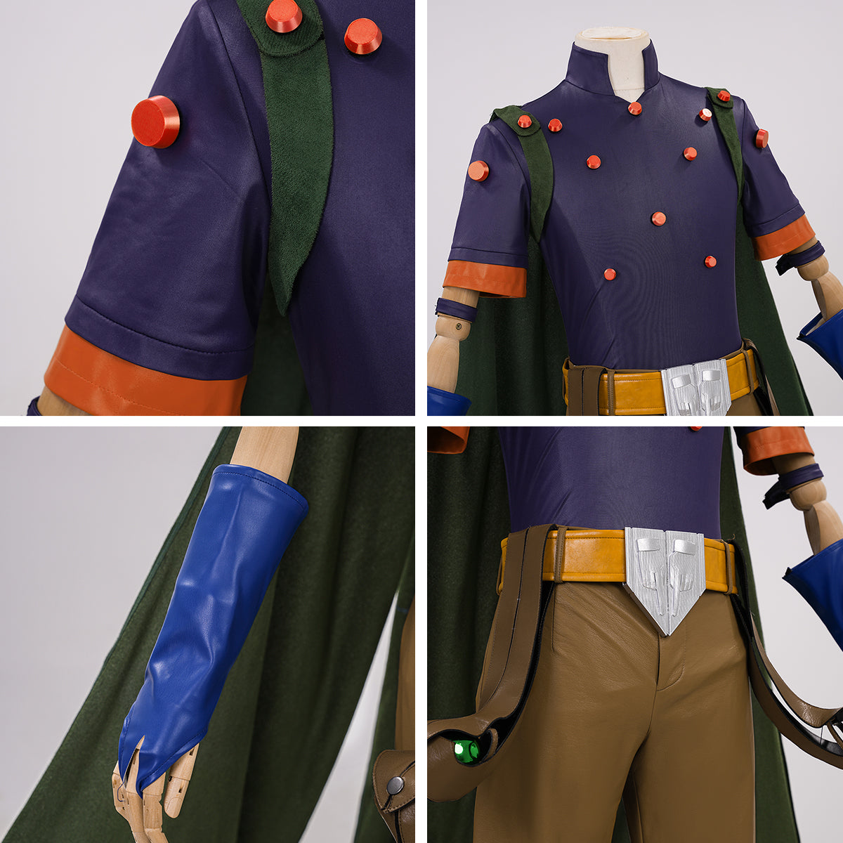 JoJo's Bizarre Adventure: Steel Ball Run Anime Gyro Zeppeli Premium Edition Cosplay Costume