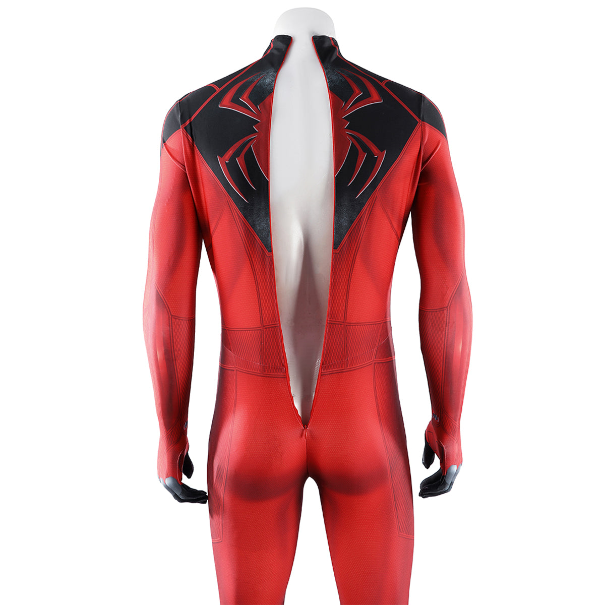 PS5 Marvel Spider-Man Scarlet Spider II Suit Jumpsuit Cosplay Costume