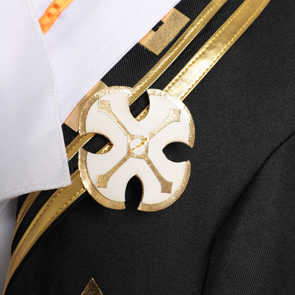 The Great Ace Attorney Chronicles The Grim Reaper of the Old Bailey Barok van Zieks Cosplay Costume