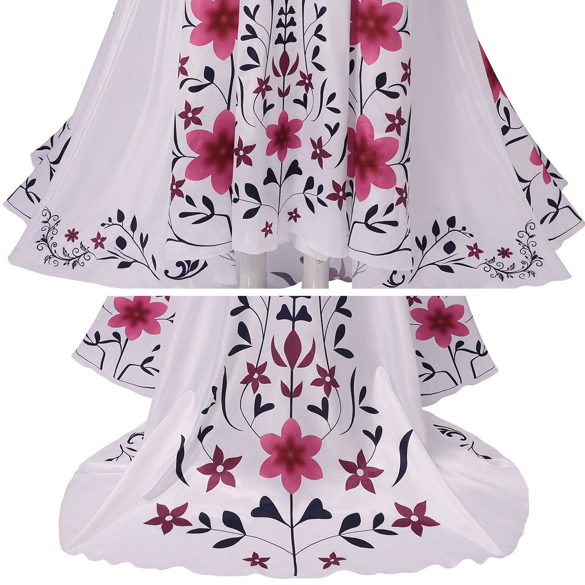 Frozen 3 Anna Wedding Dress Cosplay Costume