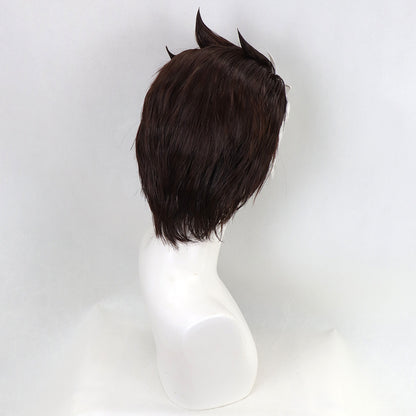 Valorant Tejo Black White Cosplay Wig