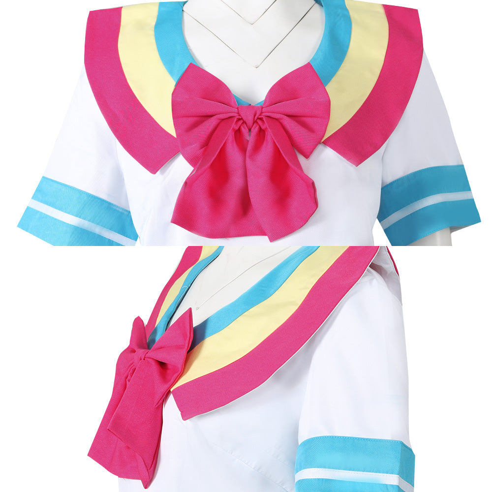 Disney Gravity Falls .GIFfany AI Rainbow Cosplay Costume Male / S Disney Gravity Falls .GIFfany AI Rainbow Cosplay Costume Male / S