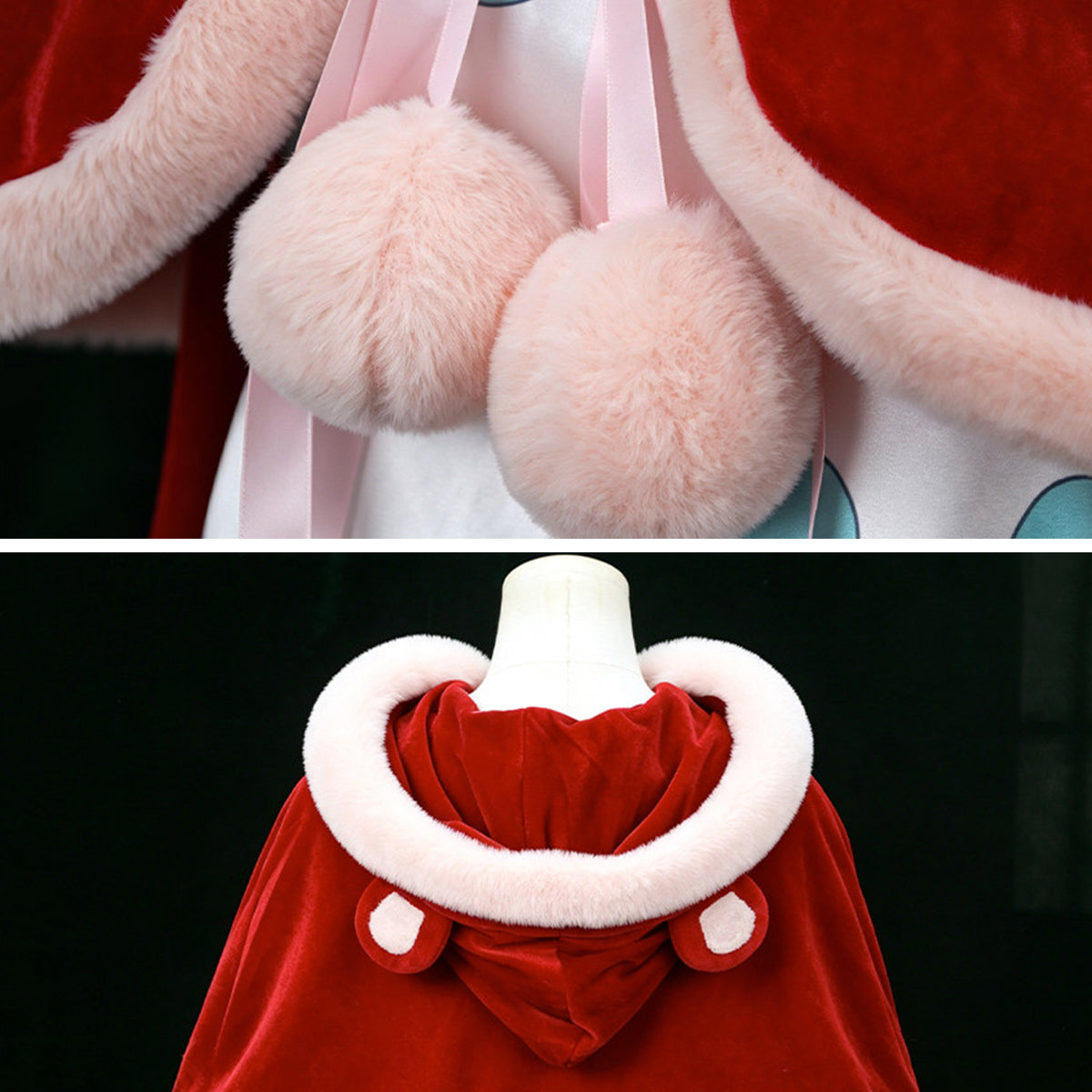 One Piece Sugar Red Suit Cosplay Costume