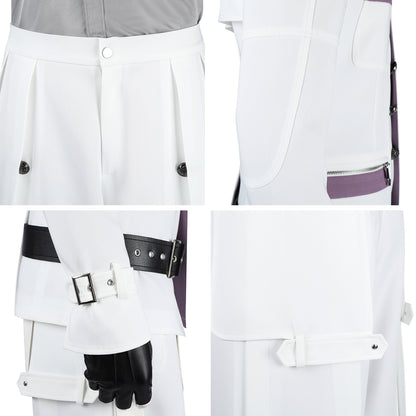 Final Fantasy VII FF7 Remake Rebirth Revelation Rufus Shinra Cosplay Costume