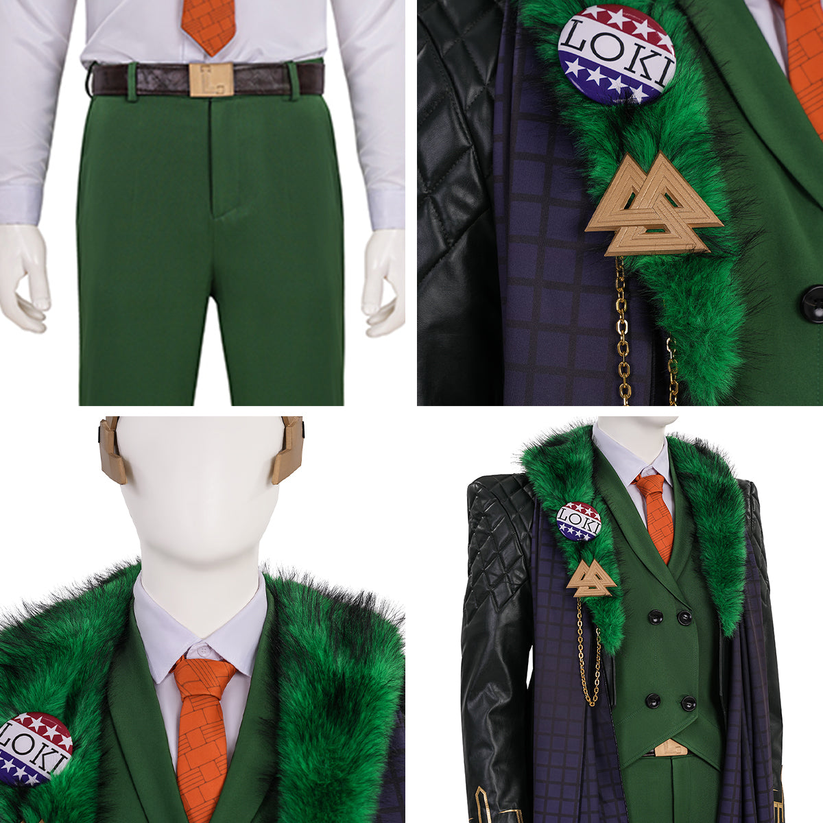 Marvel Rivals Loki Presidential Attire Skin Premium Edition Cosplay Costume