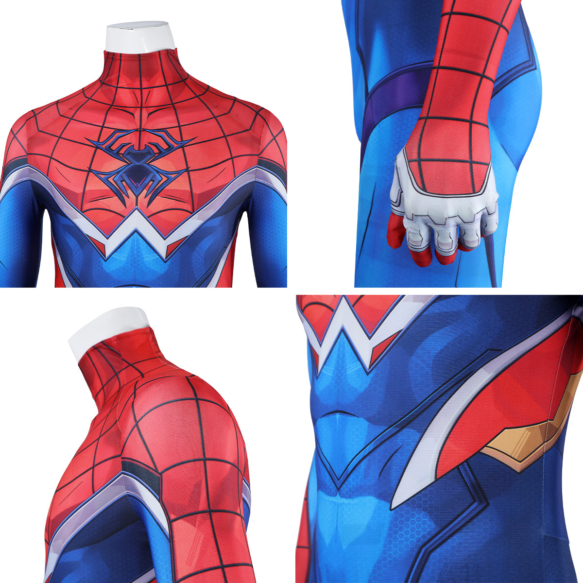Marvel Rivals Punk Spider-Man Cosplay Costume