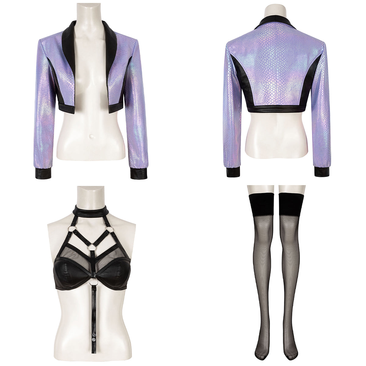 League Of Legends LOL 2020 S10 K/DA KDA All Out Evelynn Cosplay Costume