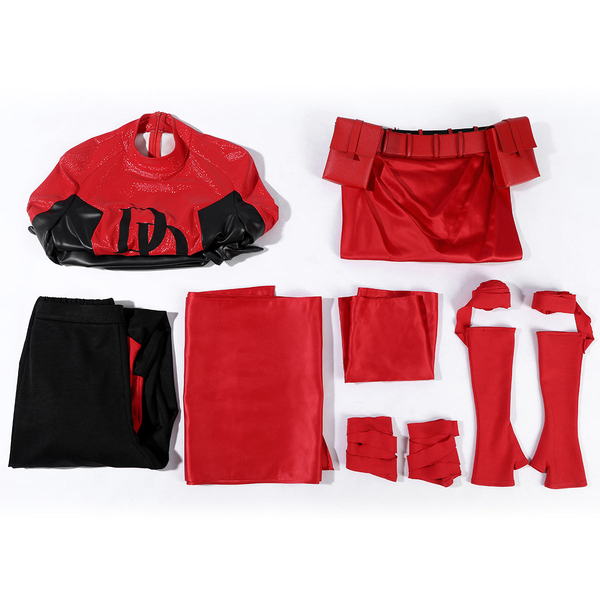 Marvel Daredevil Woman Without Fear Female Daredevil Elektra Natchios Cosplay Costume