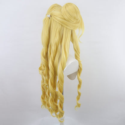 Tronçonneuse Homme Denji Doré Cosplay Perruque