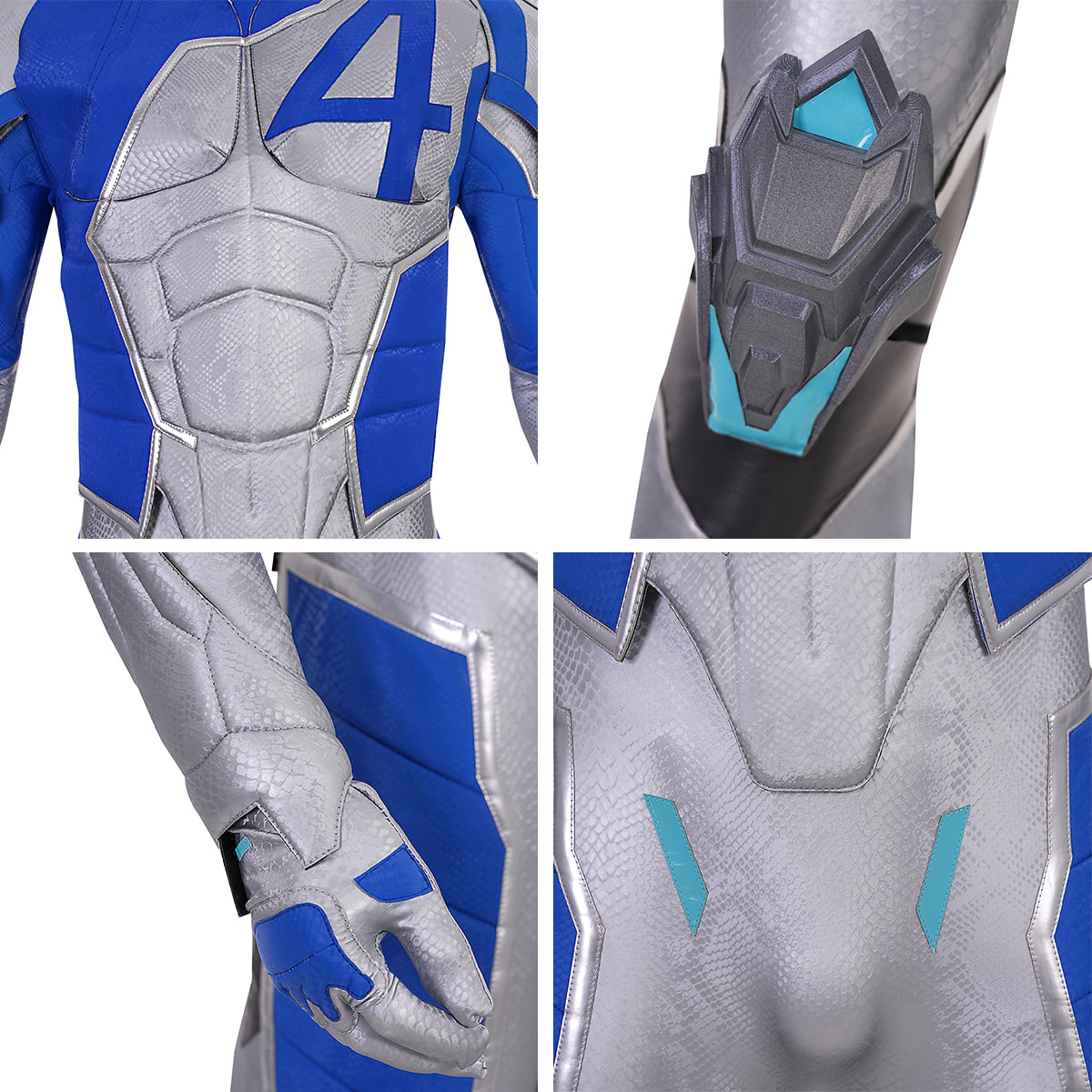Marvel Rivals Mr. Fantastic Jumpsuit Armor Edition Cosplay Costume