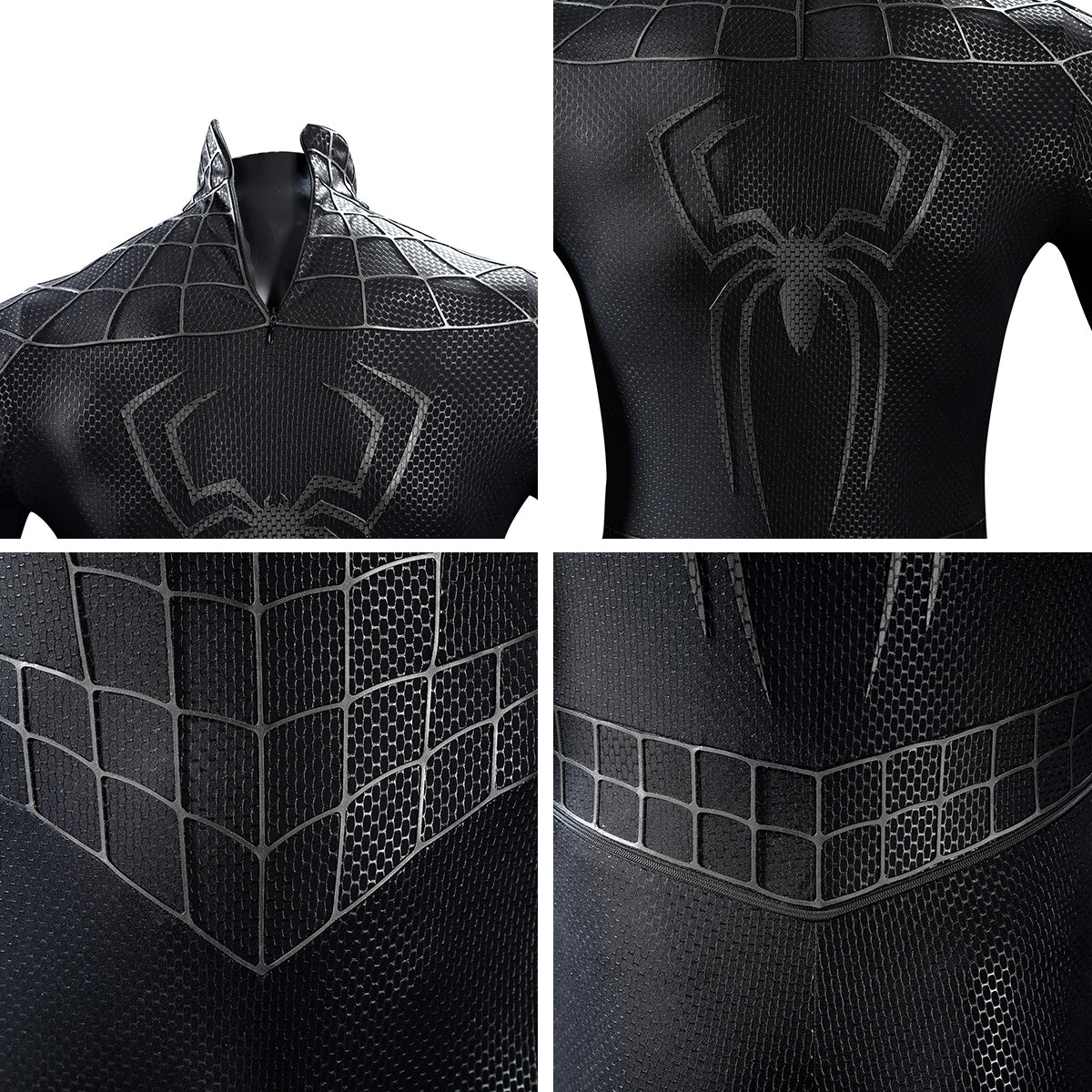 Spider Man 3 Spider Man Venom Symbiote Suit Premium Version Cosplay Costume