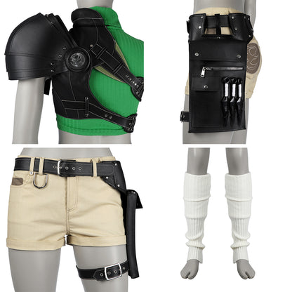 Final Fantasy VII Rebirth FF7R Yuffie Kisaragi Cosplay Costume