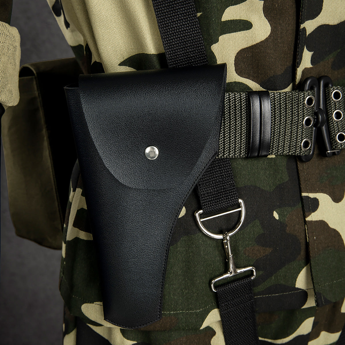 Metal Gear Solid Delta: Snake Eater Big Boss Naked Snake Military Camouflage Uniforms Cosplay Costume