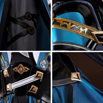 Ace Anwalt Gyakuten Saiban Miles Edgeworth Cosplay Kostüm