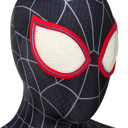 Spider-Man: Into the Spider-Verse Miles Morales Zentai Jumpsuit Cosplay Costume