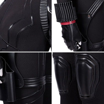 Marvel Avengers 4: Endgame Avengers Black Widow Natasha Romanoff Halloween Cosplay Costume-No Boots